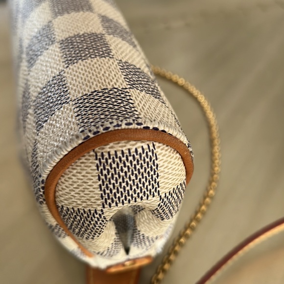 Louis Vuitton Damier Azur Eva 2 way clutch with shoulder strap - Picture 8 of 11